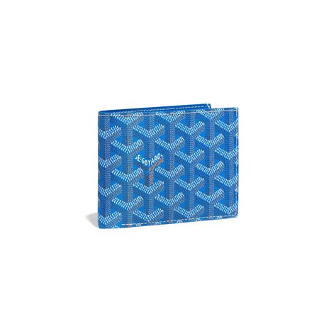 goyard wallet blue